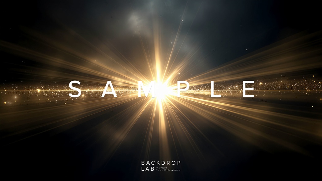 【背景セット】放射状の光エフェクトテクスチャ (10枚)