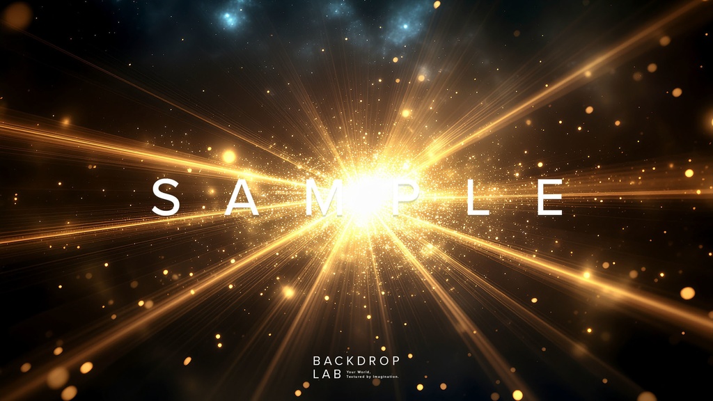 【背景セット】放射状の光エフェクトテクスチャ (10枚)