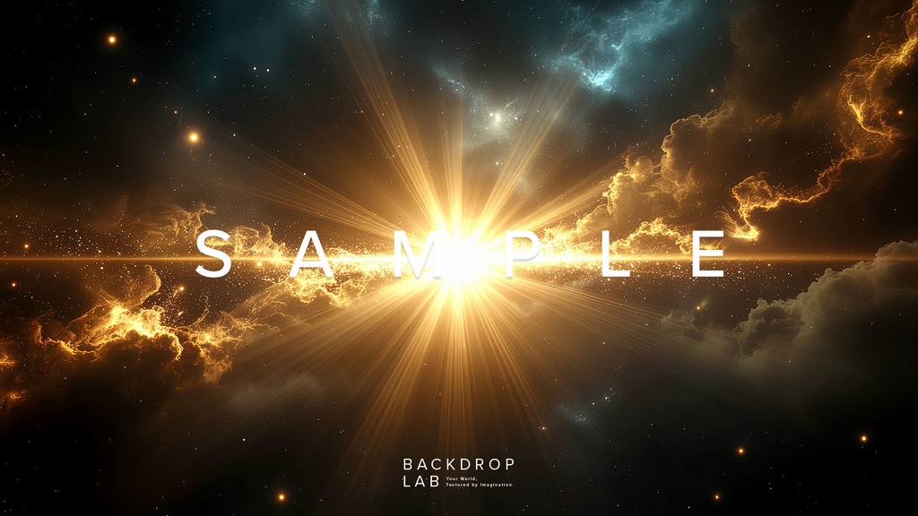 【背景セット】放射状の光エフェクトテクスチャ (10枚)