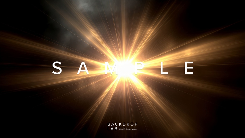 【背景セット】放射状の光エフェクトテクスチャ (10枚)