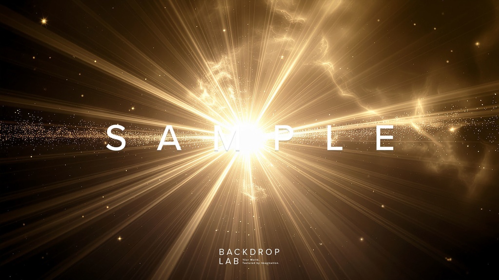 【背景セット】放射状の光エフェクトテクスチャ (10枚)