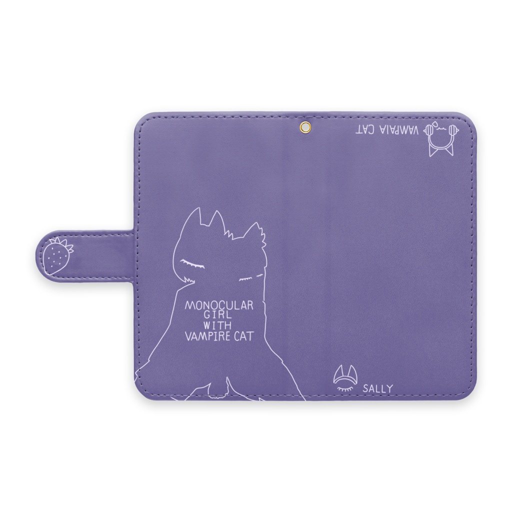 ねこにたんがん　android向けスマホケース