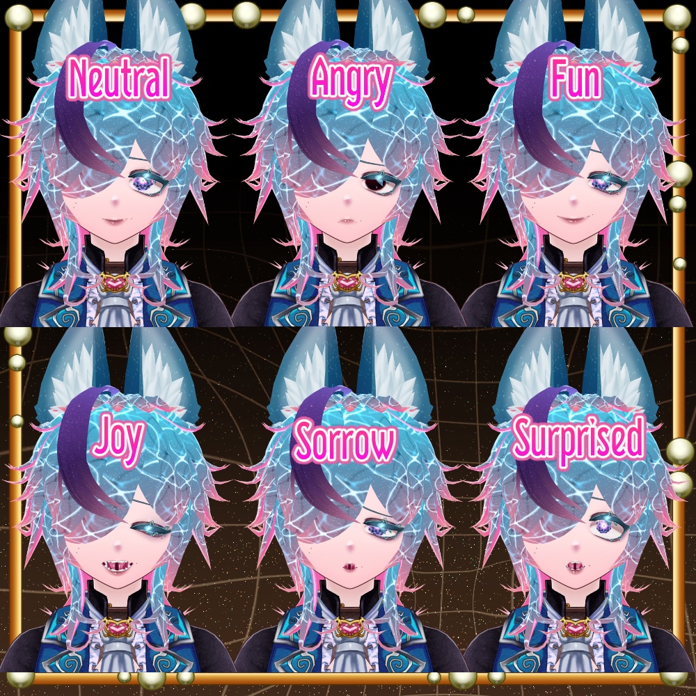 【VRM・VRoid】ネモー3Dデータ