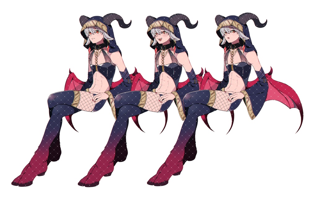 全身立ち絵☆悪魔/インキュバス