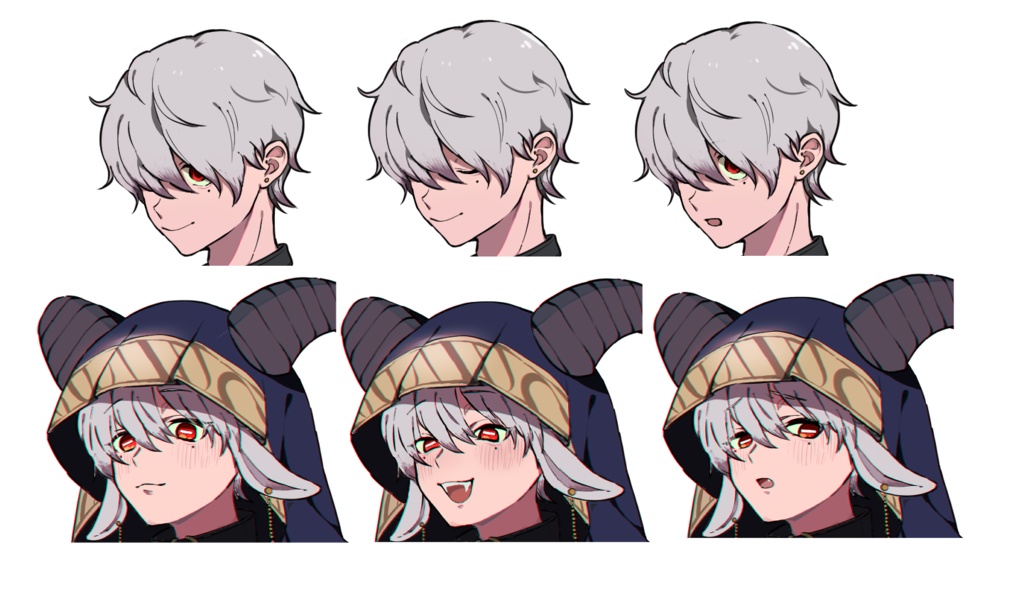 全身立ち絵☆悪魔/インキュバス