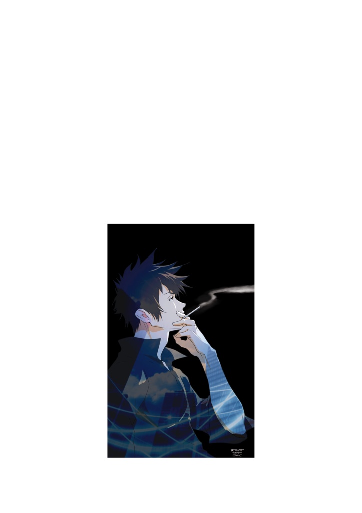 Imperfect World 透明ポストカード２