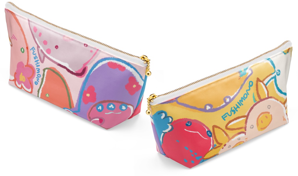 ふしものキャラクターポーチ