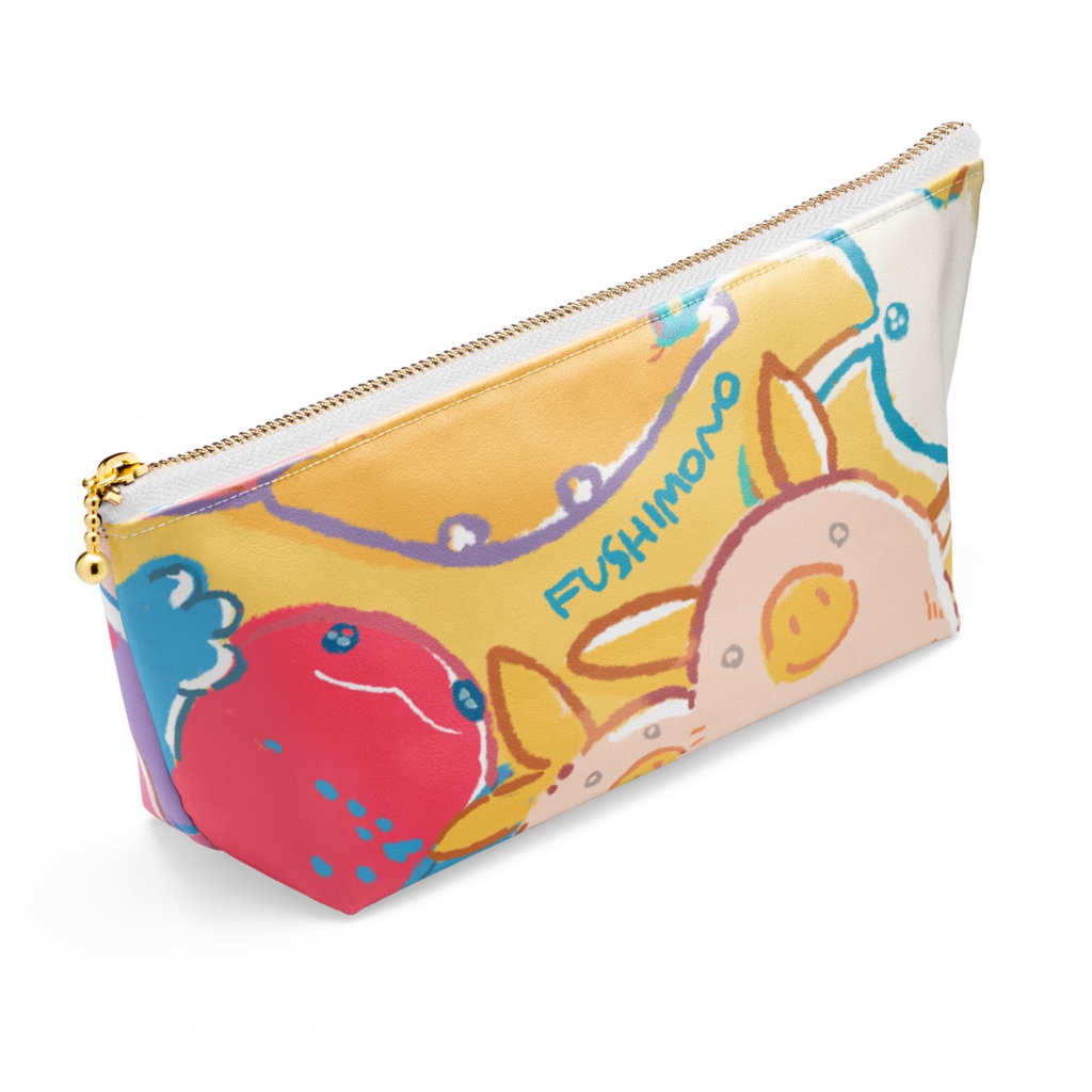 ふしものキャラクターポーチ