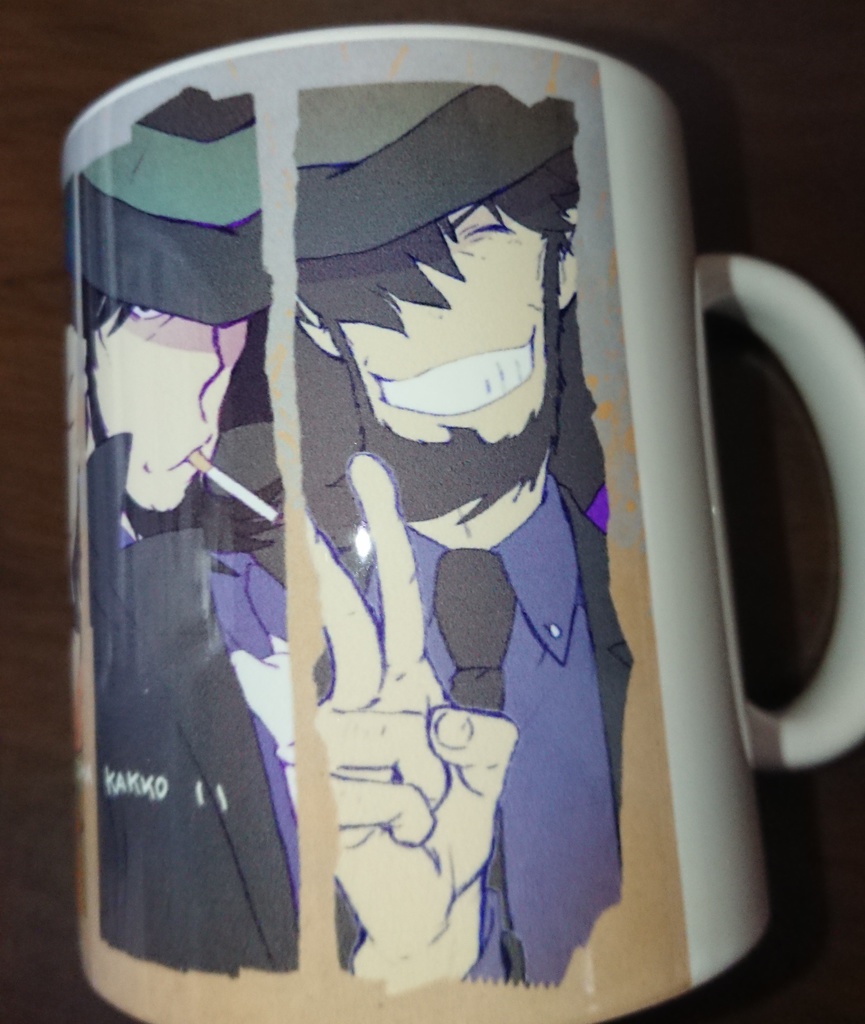 ヒゲのおじさんマグカップ