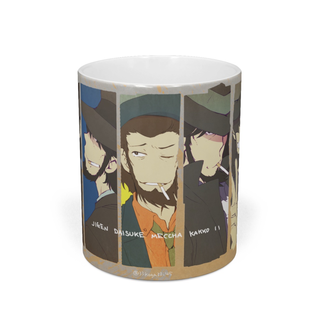 ヒゲのおじさんマグカップ