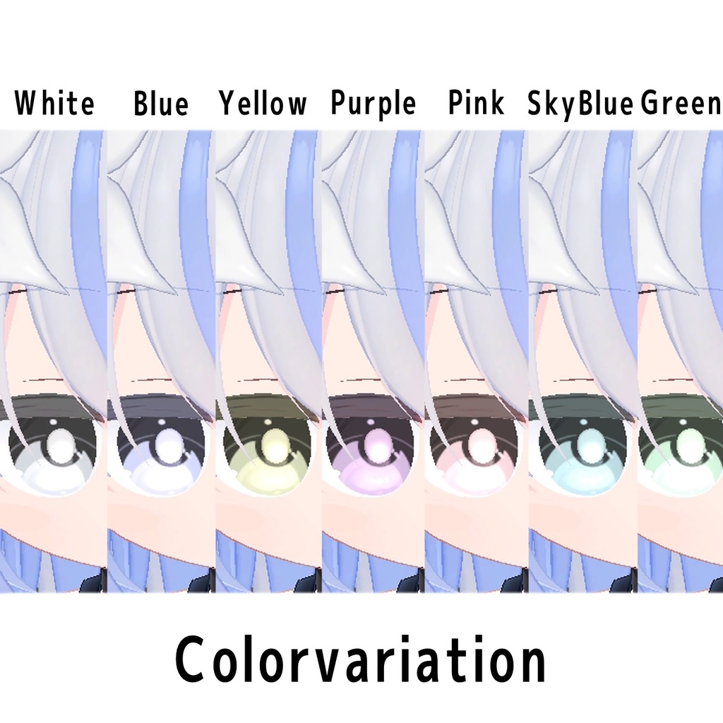 ELusion 儚げ Eye & Body texture 【7color】