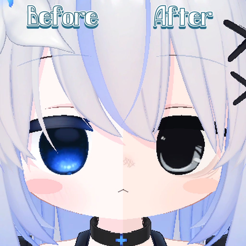 【エルシオン / ELusion 対応】平成ヒロイン√ Eye & Body texture 【8color】