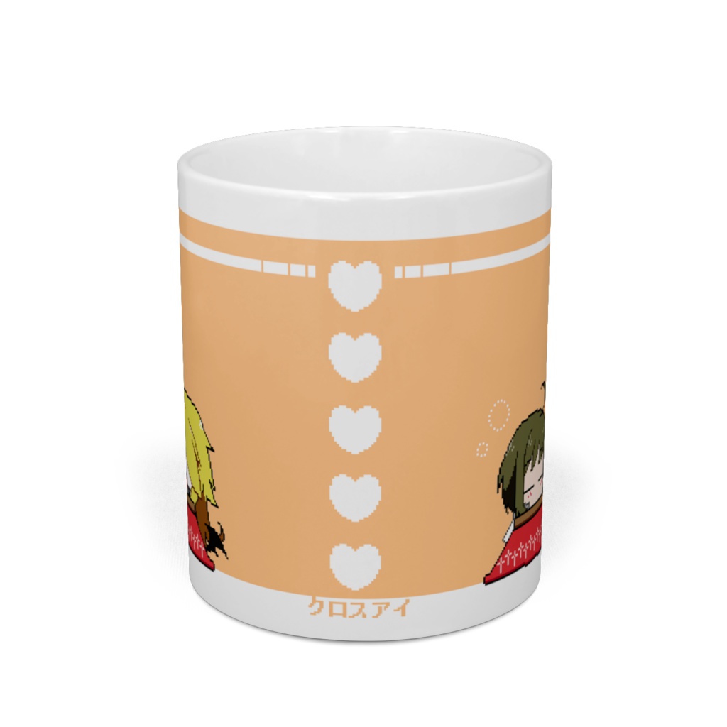 【クロスアイ】こたつマグカップ(ハルニ&ルヴィ)