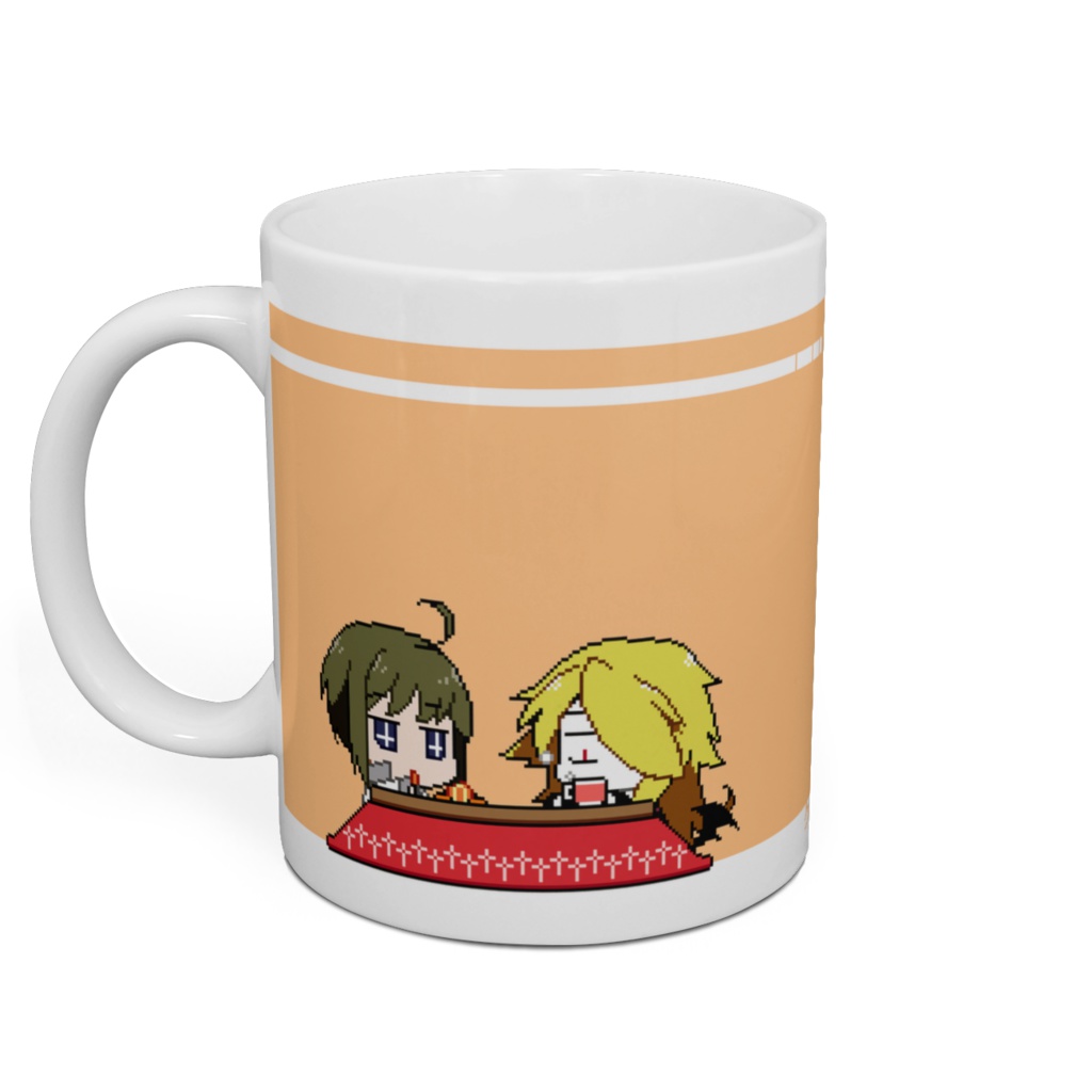 【クロスアイ】こたつマグカップ(ハルニ&ルヴィ)