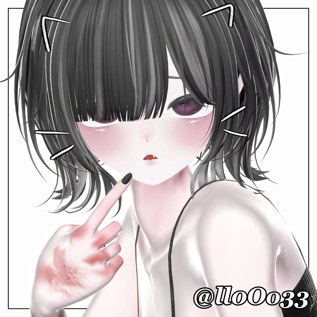 ୨୧ 「マヌカ」Manuka Natural Makeup + Eyes + Tongue Texture Set ୨୧