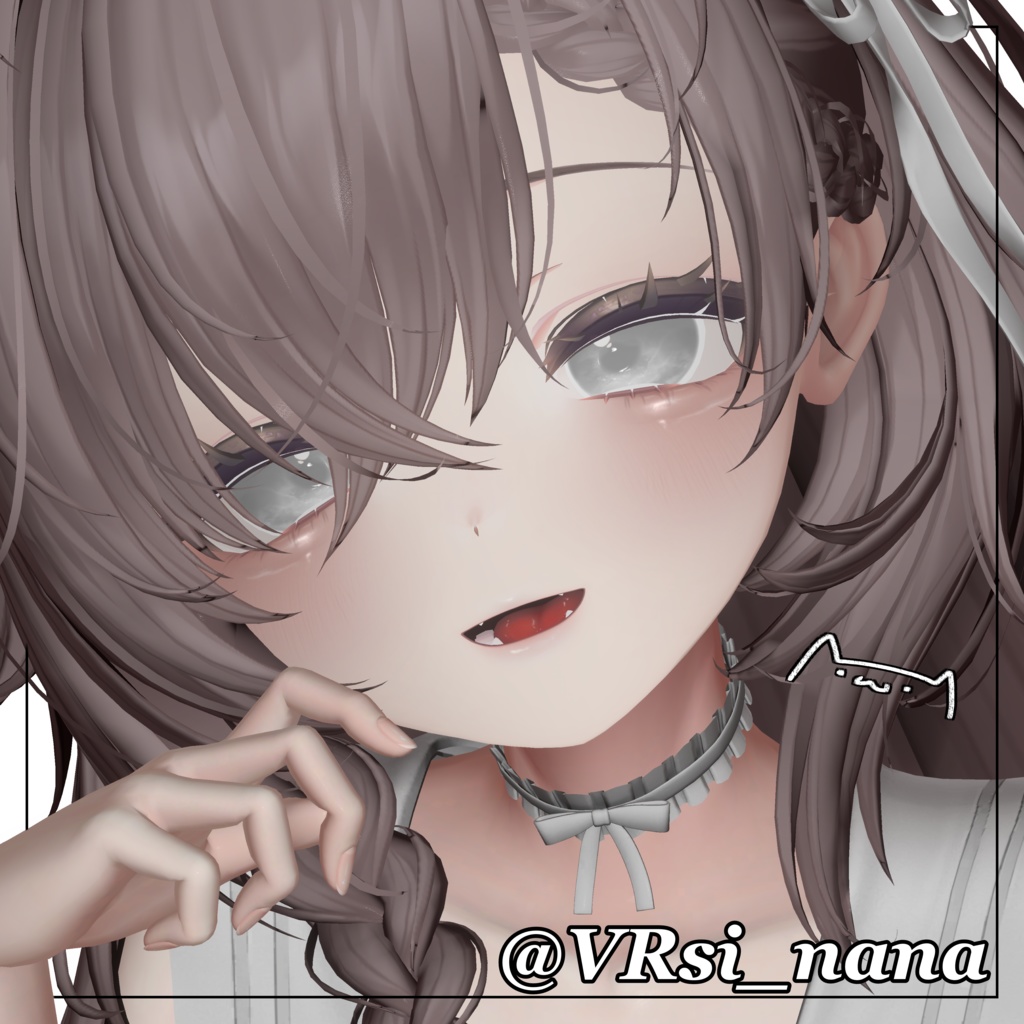 ୨୧ 「マヌカ」Manuka Natural Makeup + Eyes + Tongue Texture Set ୨୧