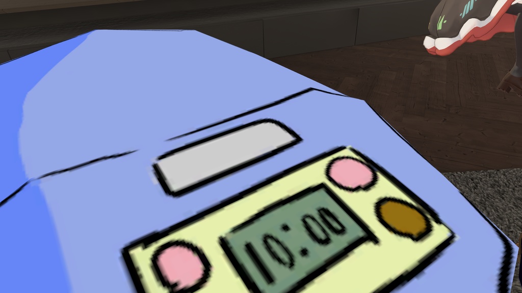 手書き風炊飯器3Dモデル