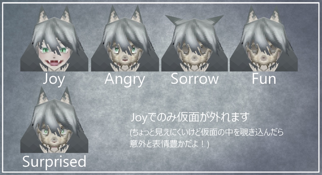 オリジナルローポリアバター【Talvi】