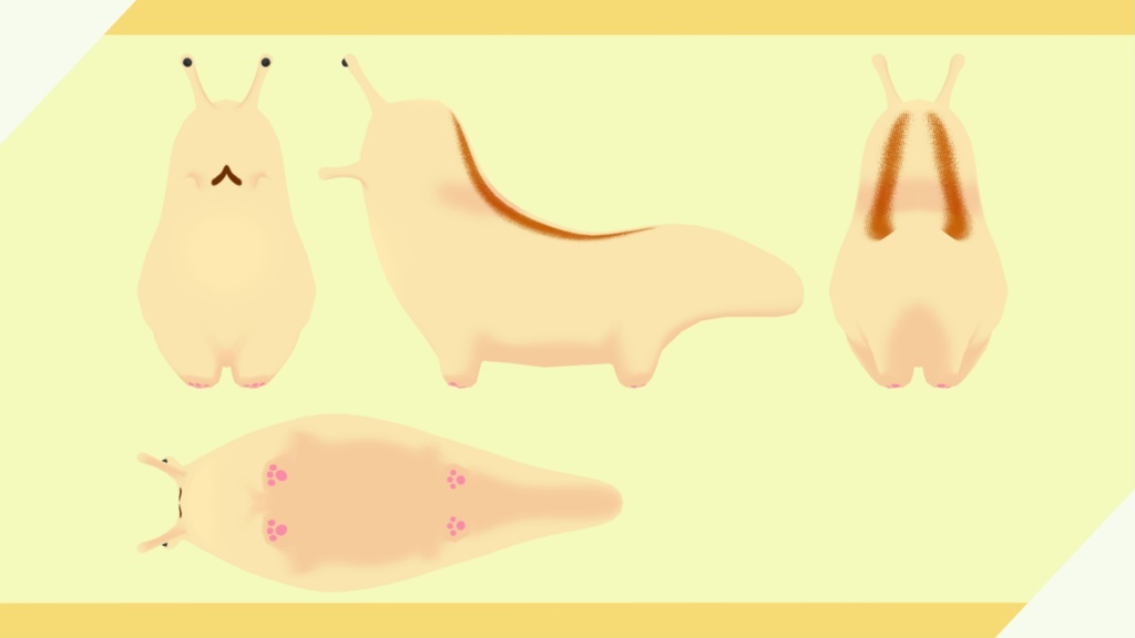 オリジナル3Dモデル【なめねこくじ】