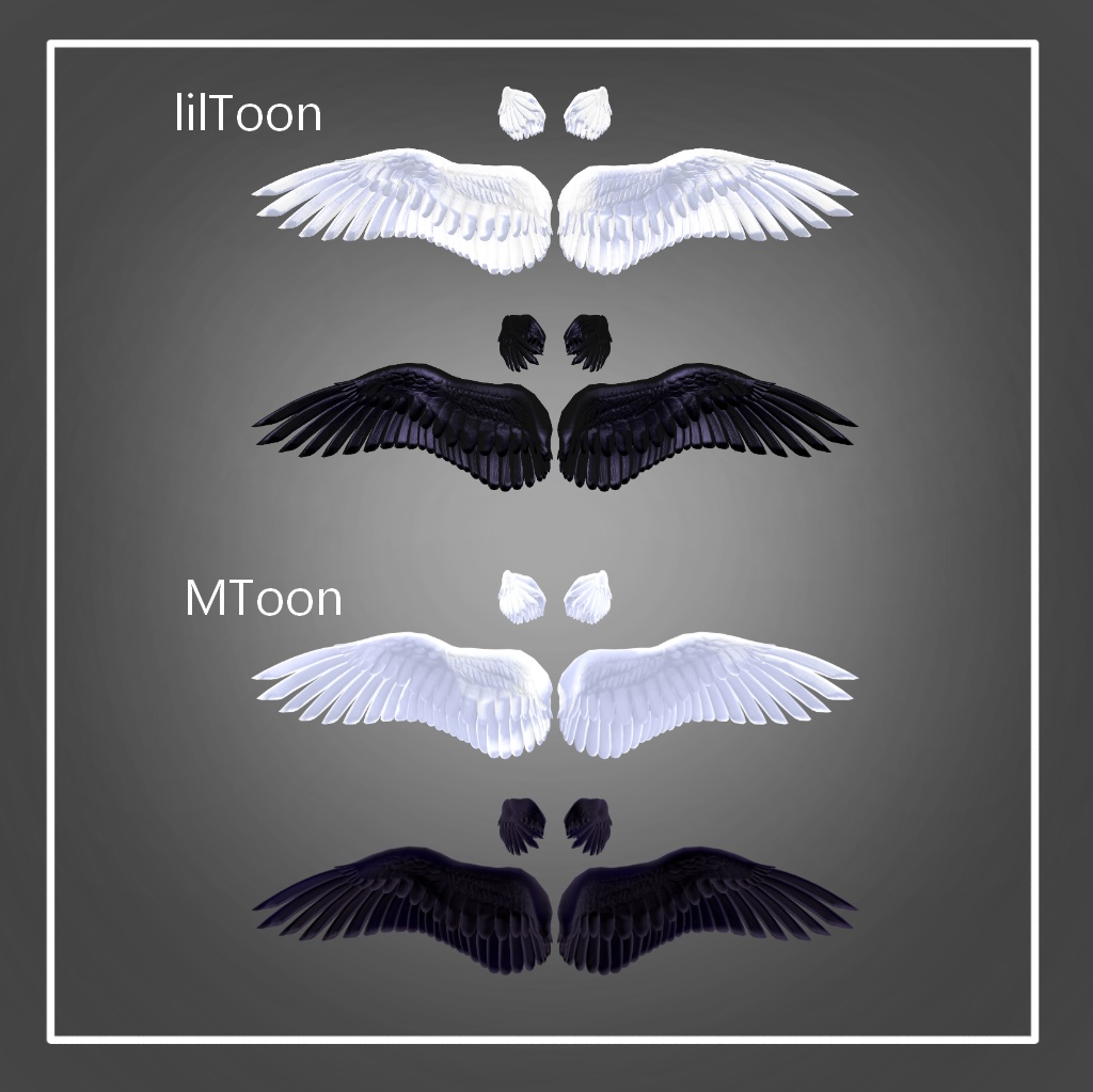 オリジナル3Dアクセサリー【Wing】