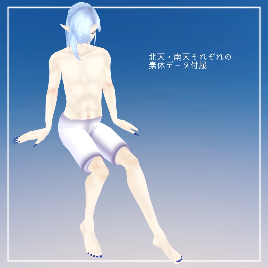 オリジナル3Dアバター【北天&南天】