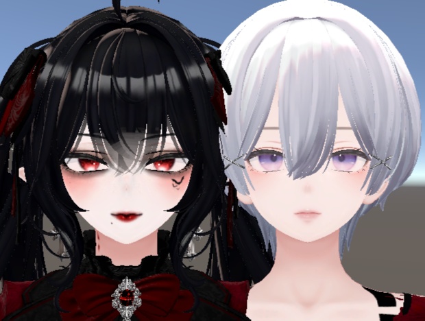 VRC 森羅 (Shinra) Vampire! ブレンドシェイプ (Blendshape & 10+ Animations)