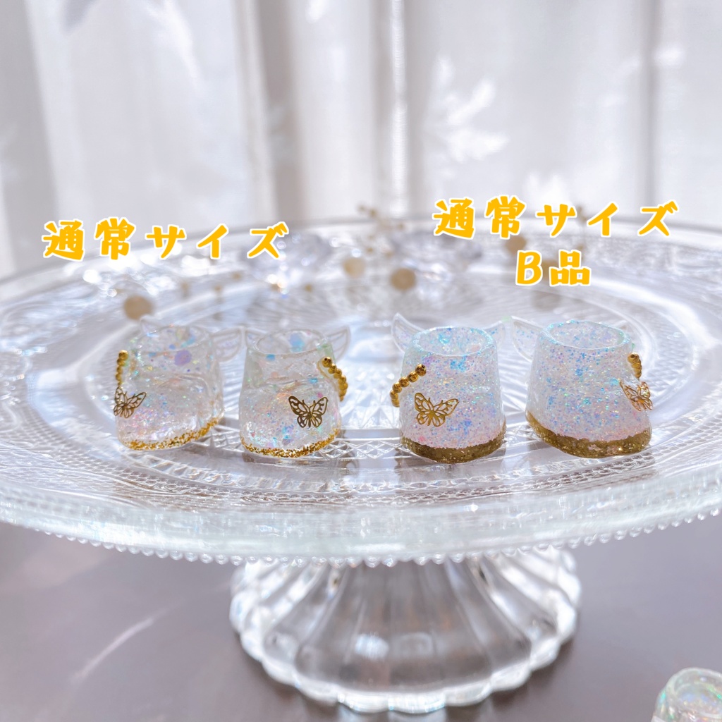 妖精のレジン靴