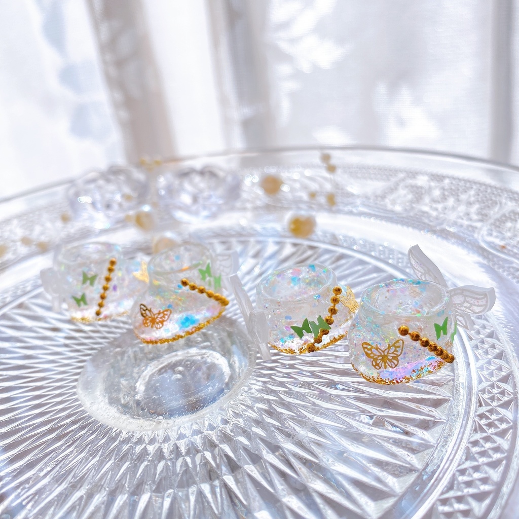 妖精のレジン靴