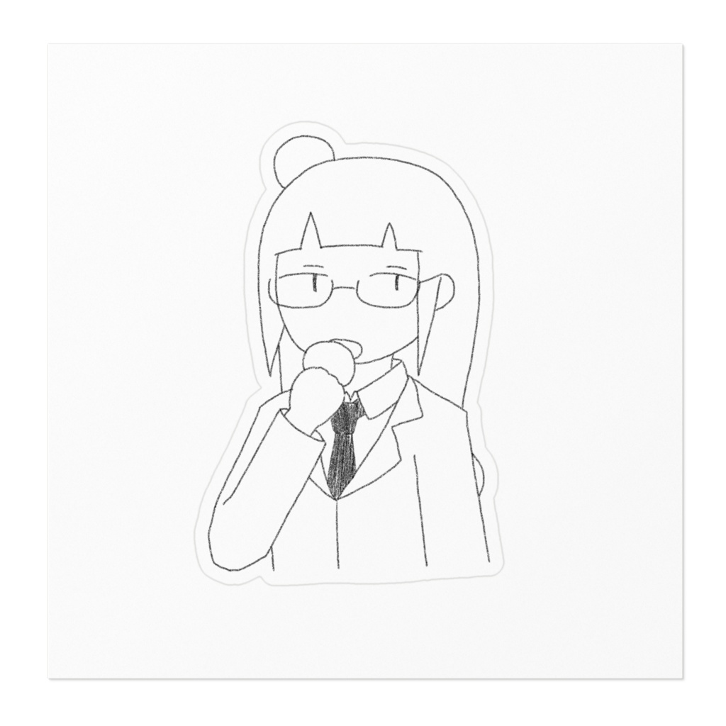 ノーダンゴノーライフステッカー