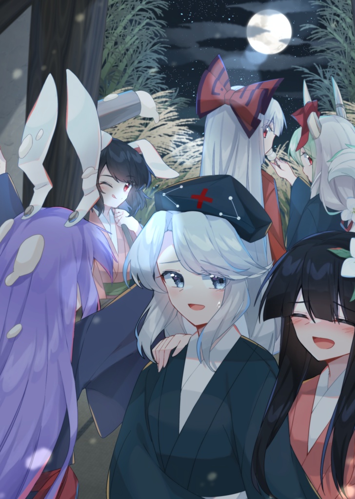 【永夜抄20th記念】A3クリアポスター「お月見永夜抄」