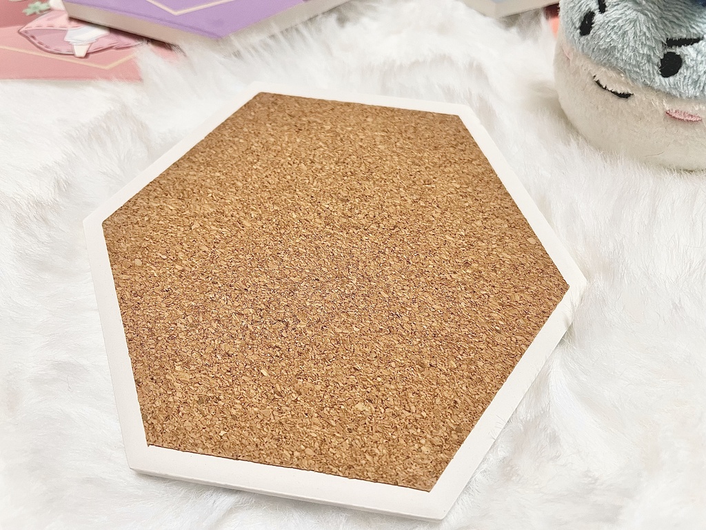 【永夜抄21th記念】六角形白雲石コースター 八意永琳