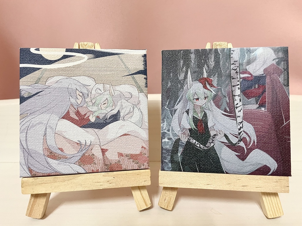 【歴史の書初め】ミニキャンバス