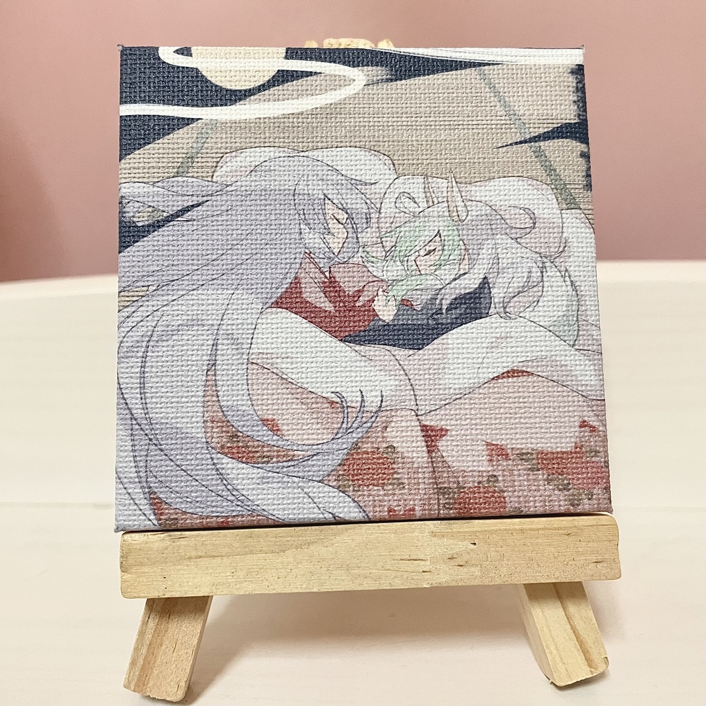 【歴史の書初め】ミニキャンバス