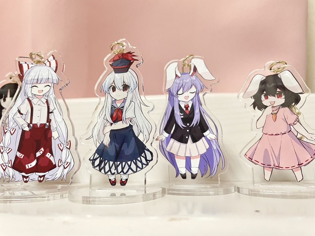 【竹林組SD立ち絵】アクキースタンド 因幡てゐ