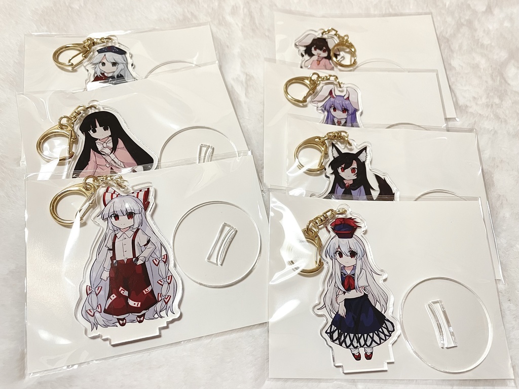 【竹林組SD立ち絵】アクキースタンド 因幡てゐ