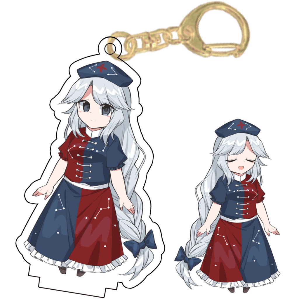 【竹林組SD立ち絵】アクキースタンド 八意永琳