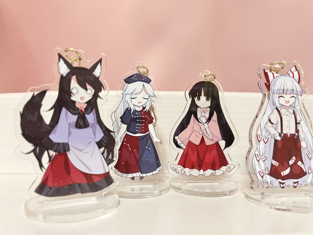 【竹林組SD立ち絵】アクキースタンド 八意永琳