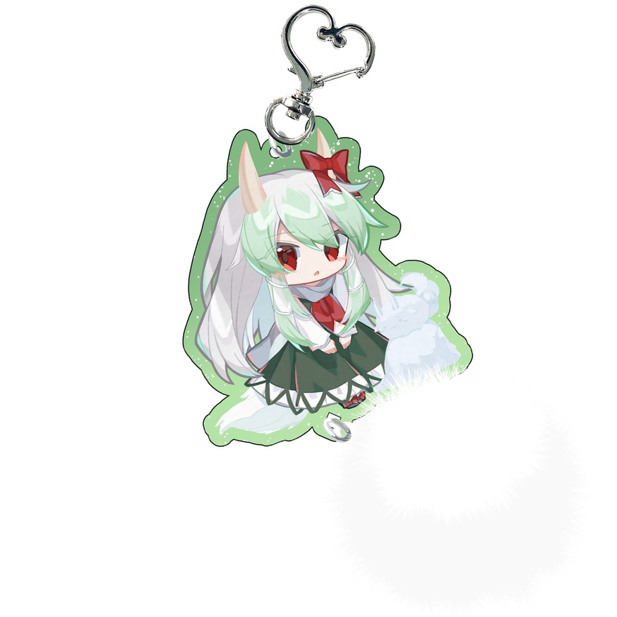 【冬毛もふカル】しっぽチャームアクリルキーホルダー