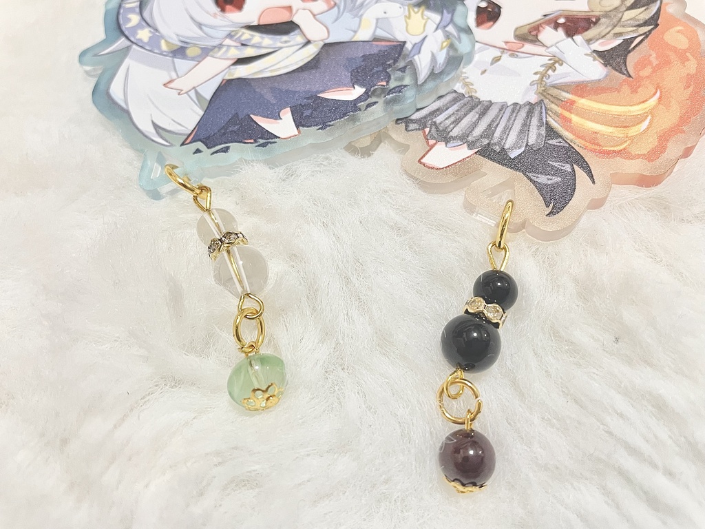 【ピラミッドの姫君】ストーンチャーム付きアクキー