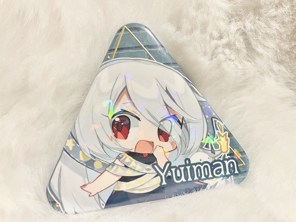 【ピラミッドの姫君】ピラミッド型缶バッジ