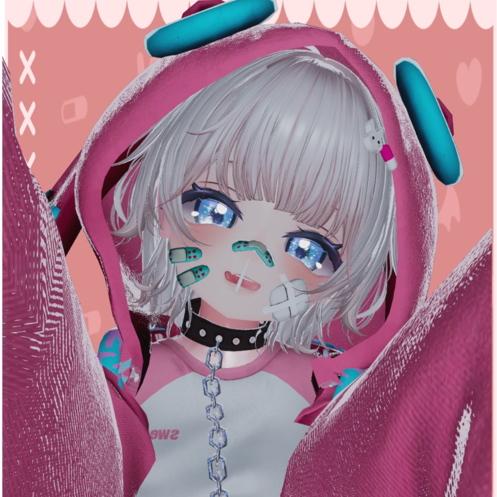 【イチゴ専用】女児チョコeye【eyetexture】