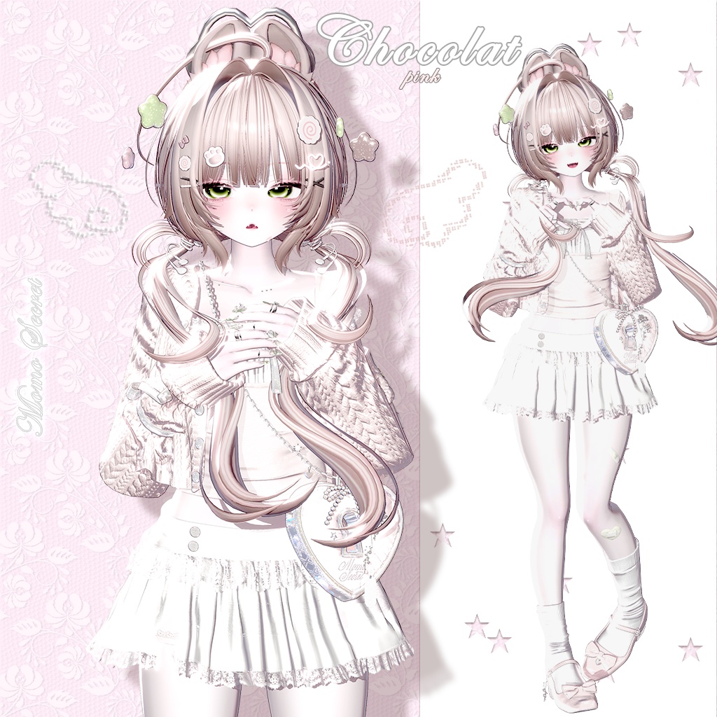 【OPENSALE‼️ / 12アバター対応】 Girly Layered Look 18 colors💗