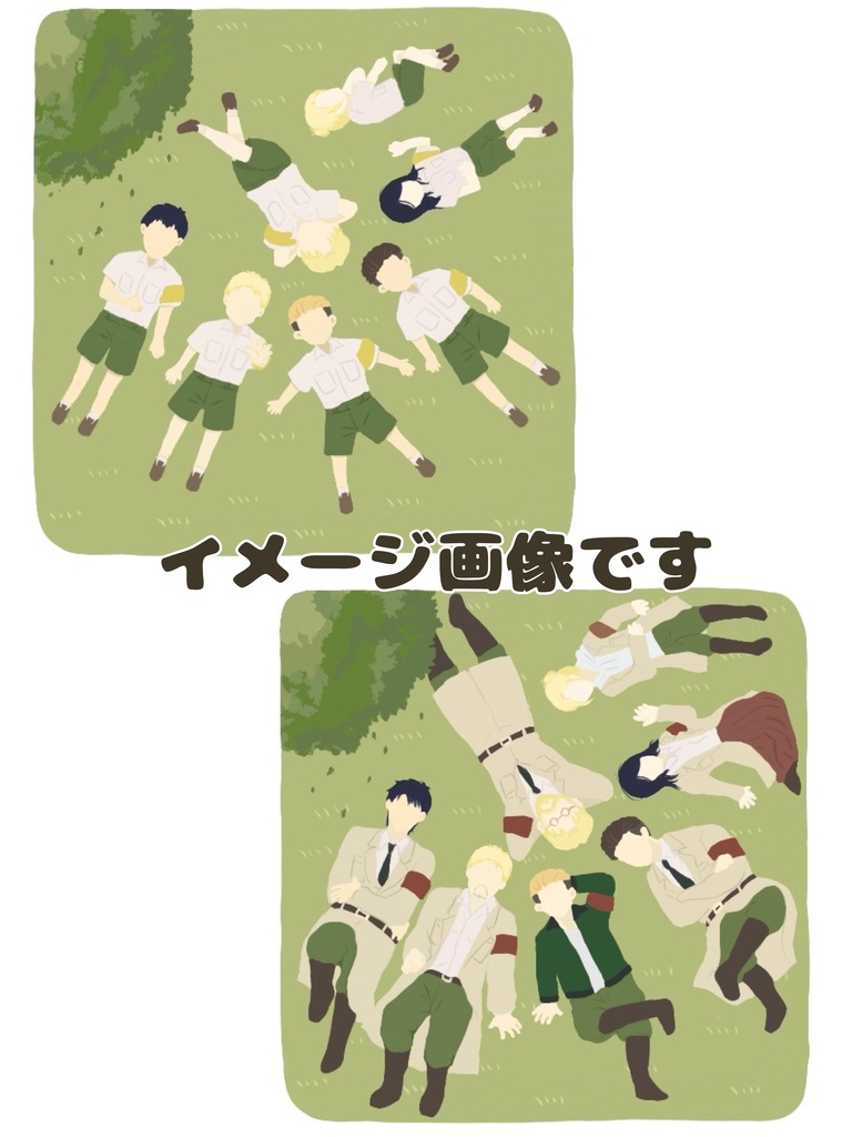 ひなたぼっこ戦士隊アクリルキーホルダー&シールセット+おまけシール