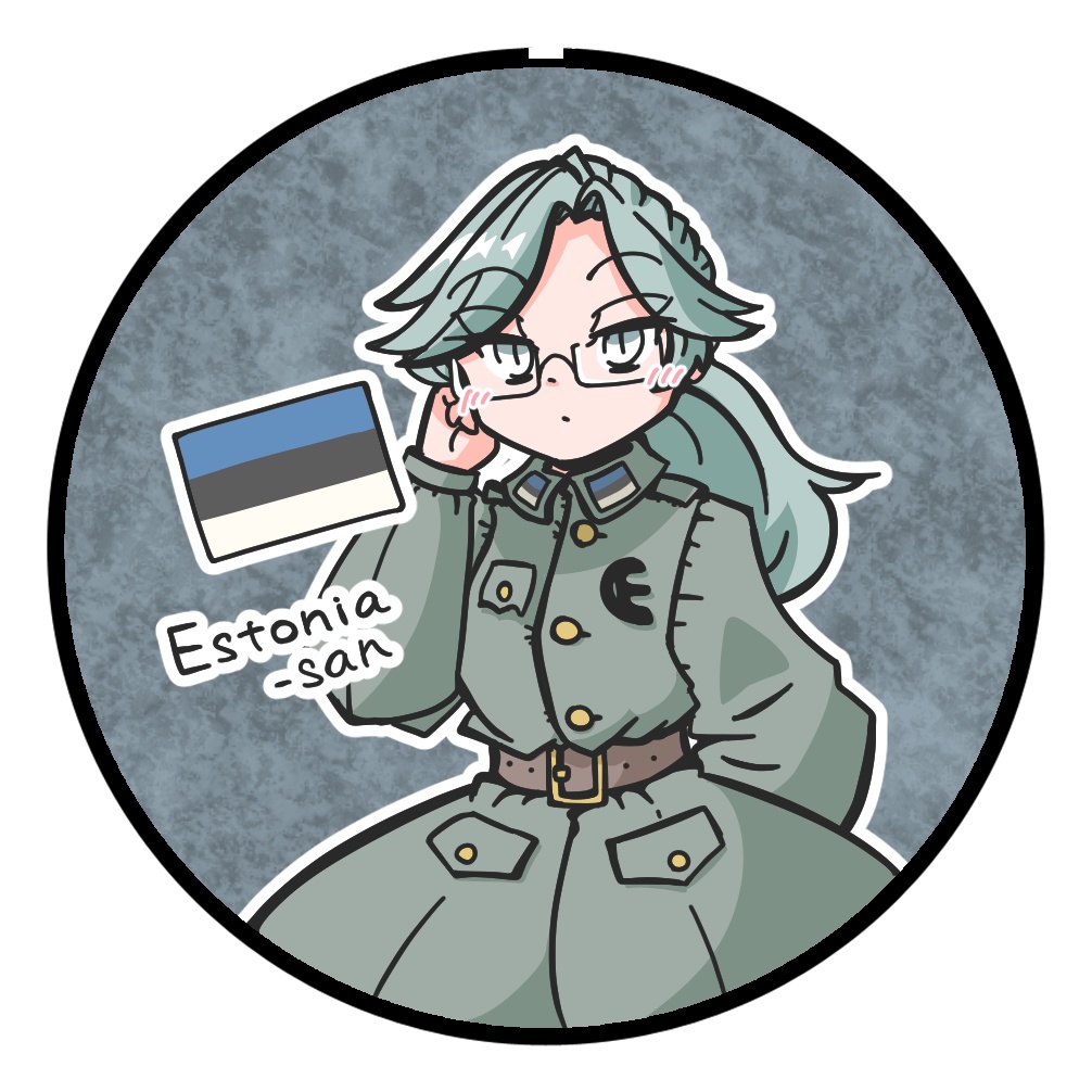 旧作缶バッジ/バルト諸国セット