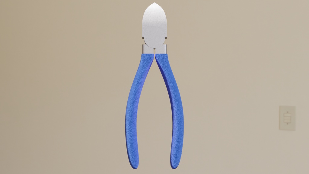 ニッパー3Dモデル