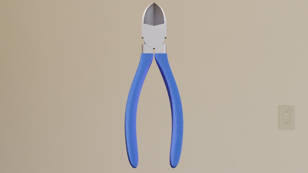 ニッパー3Dモデル