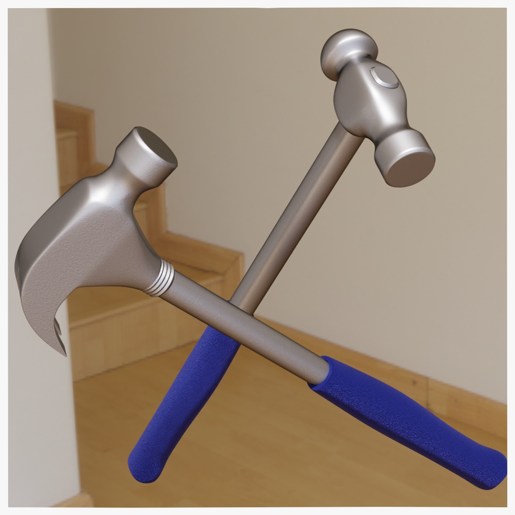 ハンマー3Dモデル