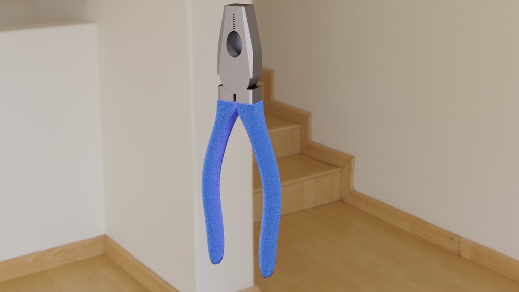 プライヤー3Dモデル