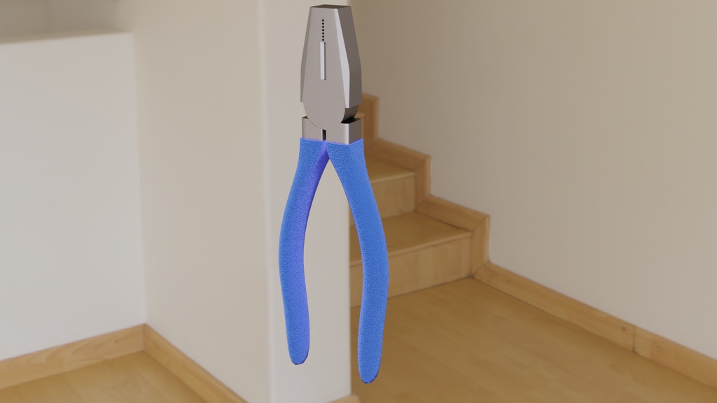 プライヤー3Dモデル