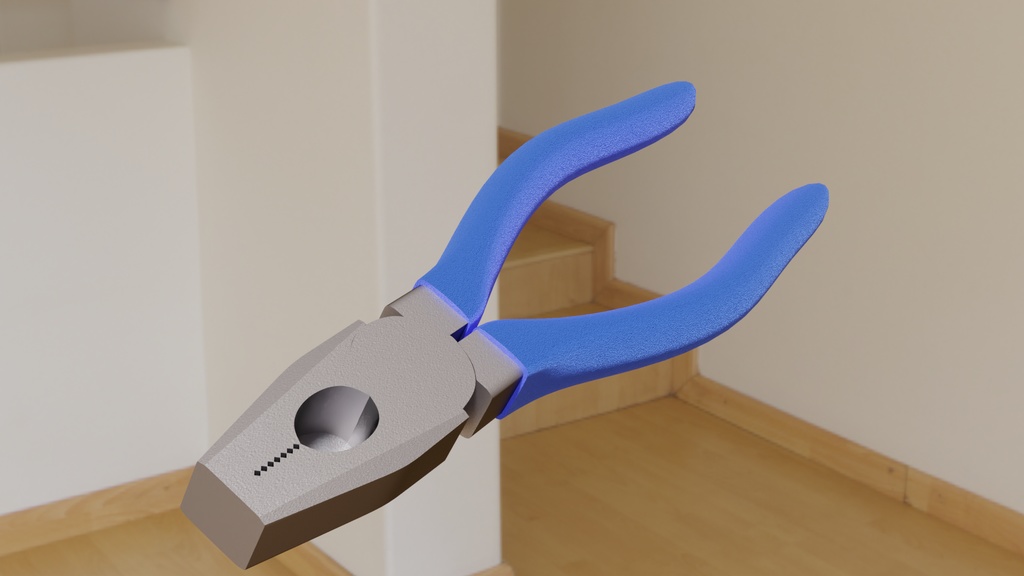 プライヤー3Dモデル